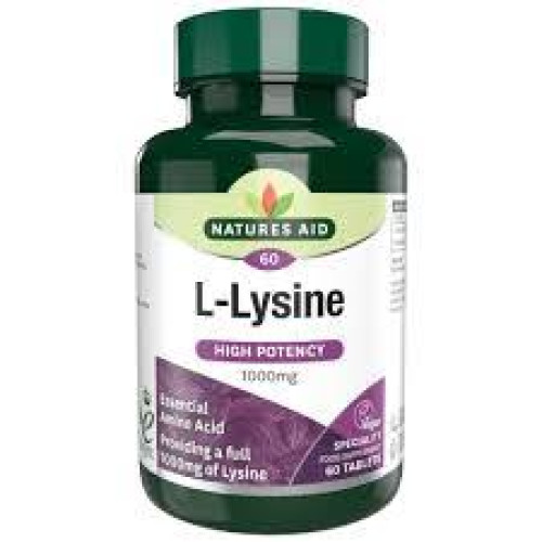 L-Lysine by Nature Aid 1000mg